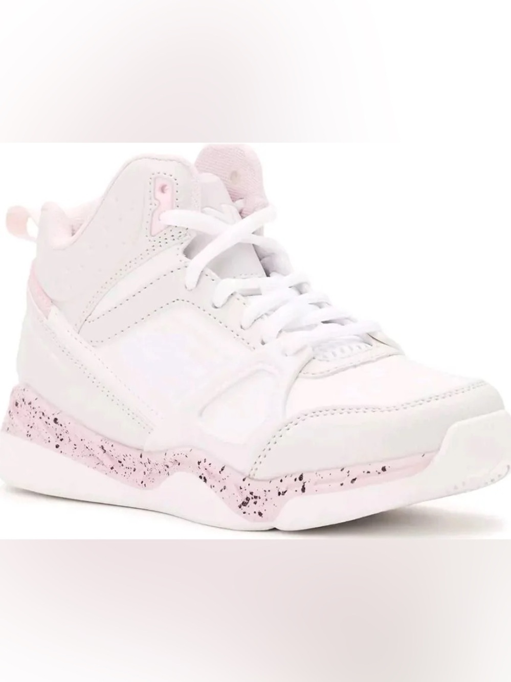 And1 pink high top sneakers
